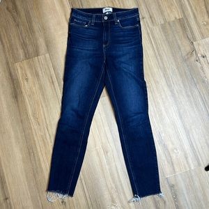 Paige skinny jeans - dark wash